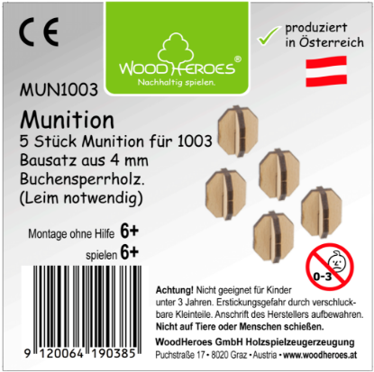 Picture of Mun1003 5x Kugelmunition groß