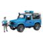 Bild von Bruder, Land Rover Station Wagon Polizeifahrzeug 2597, Profi, 28x13,8x15,3 cm, Blau, 2 Teile, 2597