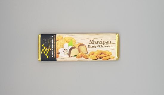 Bild von Honigschokolade Marzipan 80g