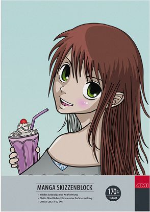 Picture of Manga Skizzenblock 170gr. A3 35 Blatt