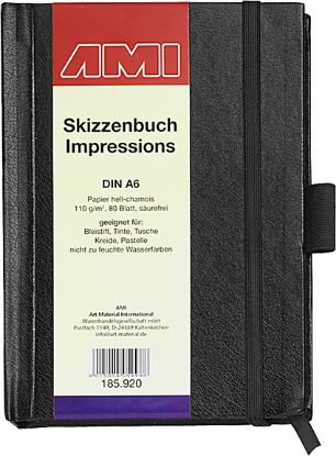 Picture of Skizzenbuch Impressions 110gr. A6 80 Blatt