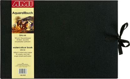 Bild von Aquarellbuch A4 180gr. quer 40 Blatt