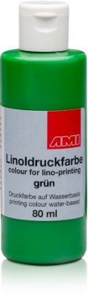 Bild von Linoldruckfarbe 80ml. grün