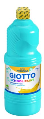 Picture of Giotto School Paint 1 Liter hellblau
