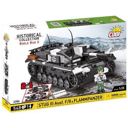 Zeige Details für StuG III Ausf.F/8 & Flammpanzer (COBI® > Historical Collection WWII) Bild von StuG III Ausf.F/8 & Flammpanzer (COBI® > Historical Collection WWII)