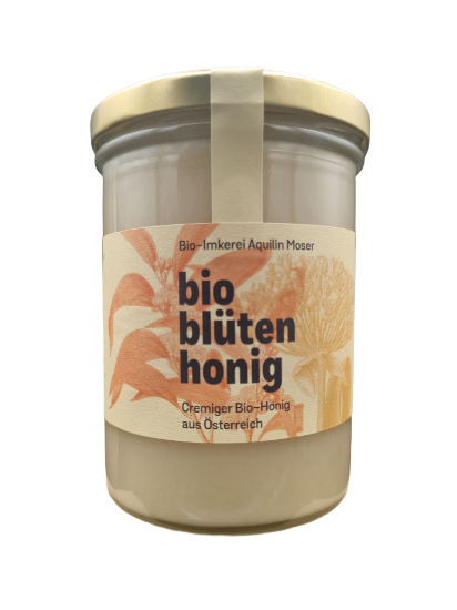 Picture of BIO Blüten Honig 520g - BIO Imkerei Aquilin Moser