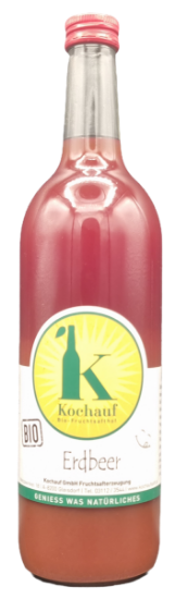 Bild von BIO Erdbeer-Fruchtsaft o,75l - Kochauf