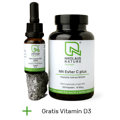 Picture of NN Ester C plus & GRATIS NN Vitamin D3 2500 I.E.