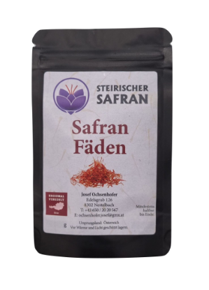 Zeige Details für Steirische Safran Fäden 0,2g Bild von Steirische Safran Fäden 0,2g