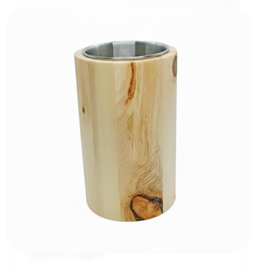 Bild von Zirbenholz Weinkühler