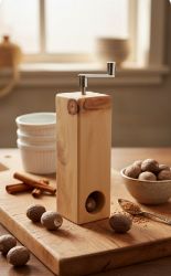 Picture of Zirbenholz Muskatnuss Reibe